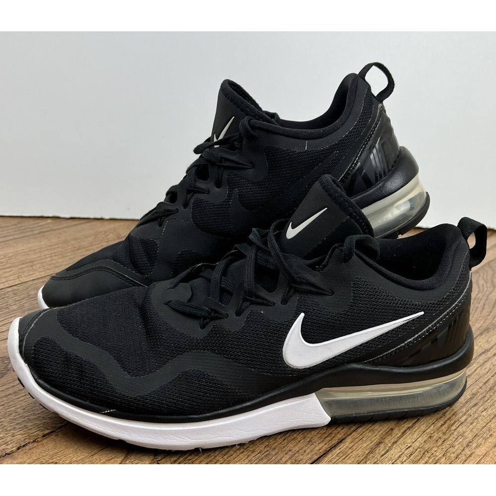 Nike Womens Air Max Fury Running Shoes Black AA5740-001 Low Top Size 9.5